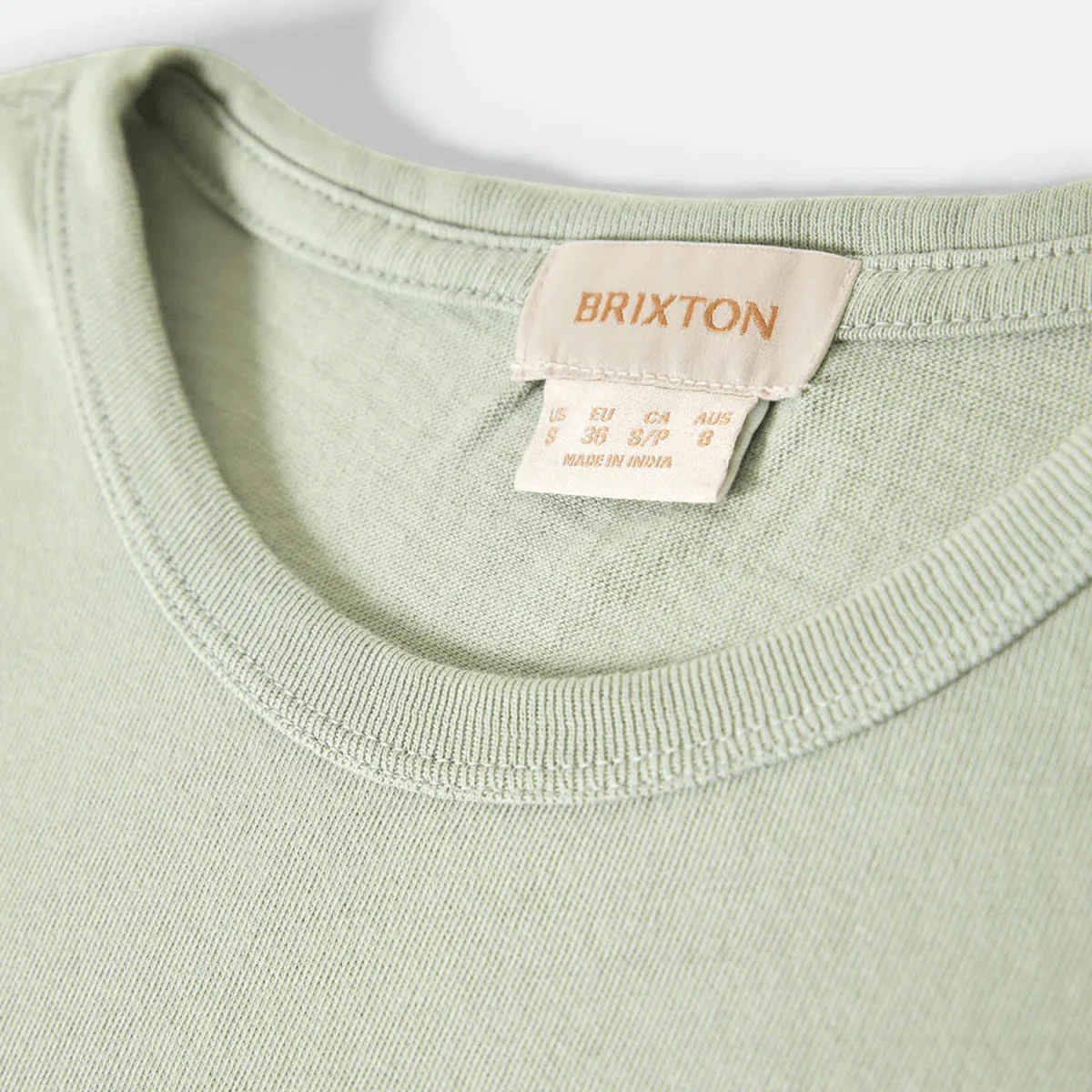Brixton Women's Carefree Organic Muscle Tank Top Sage Green - Image 3