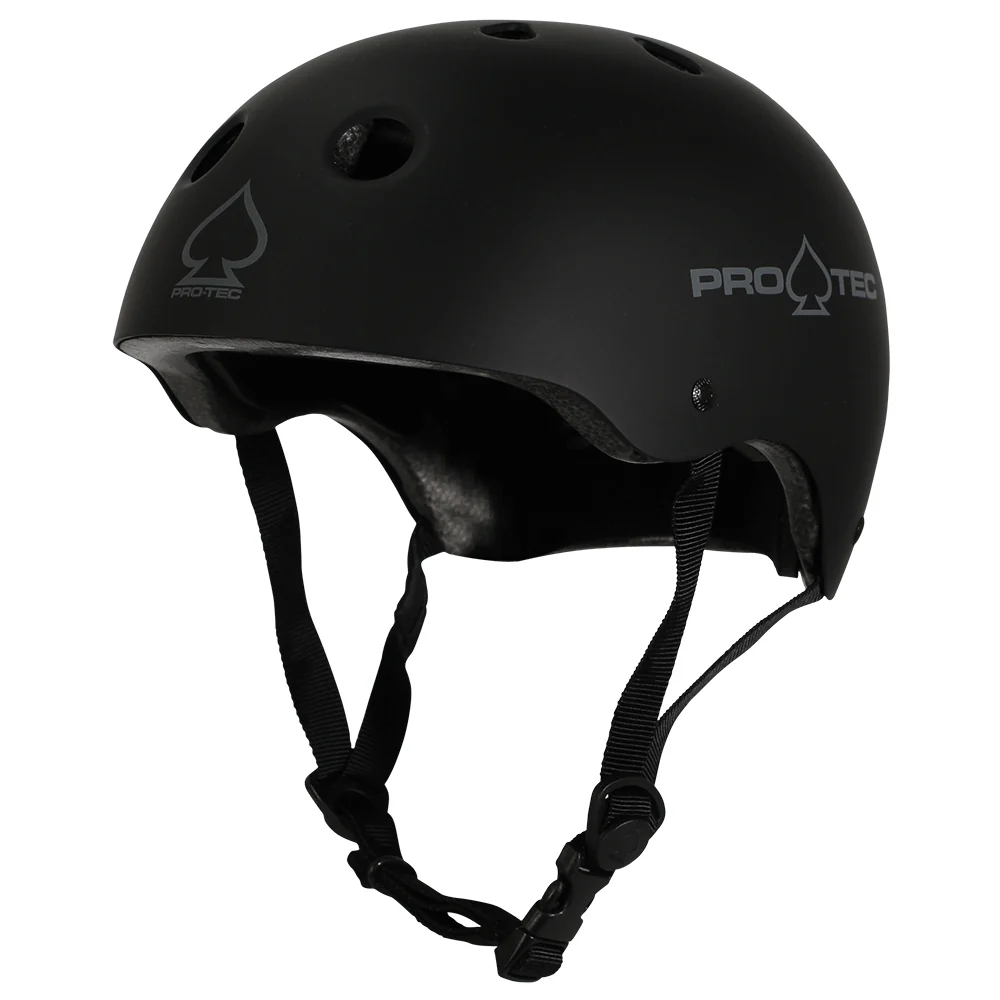 Pro-tec Classic Certified Matte Black Skate Helmet 2024 - Image 3