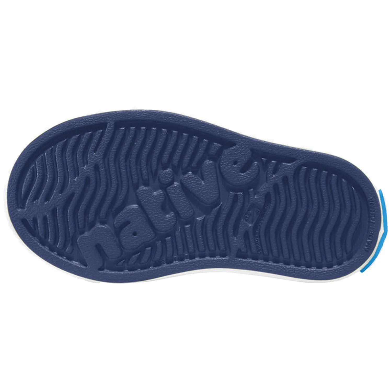 Native Kids Jefferson Shoe Regatta Blue/Shell White - Image 3