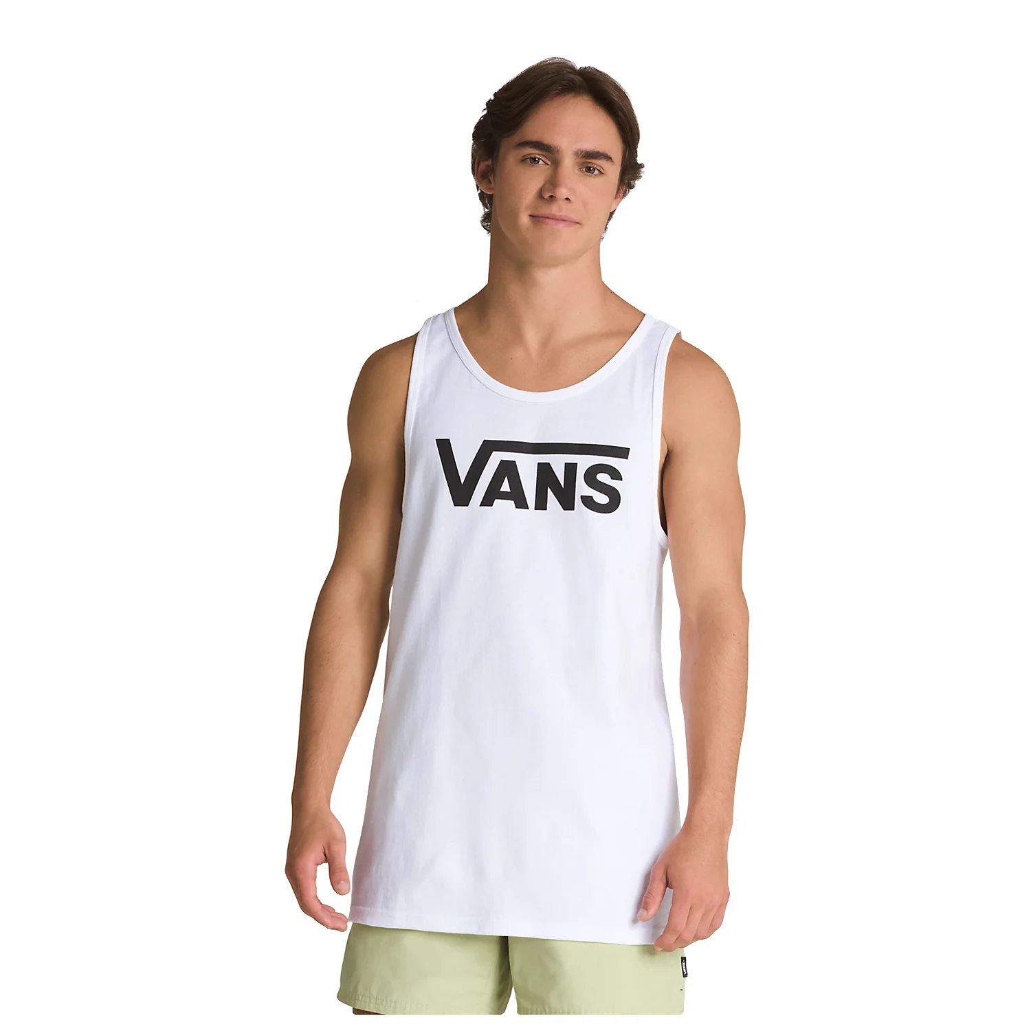 Vans Men's Classic Tank White/Black - Image 4