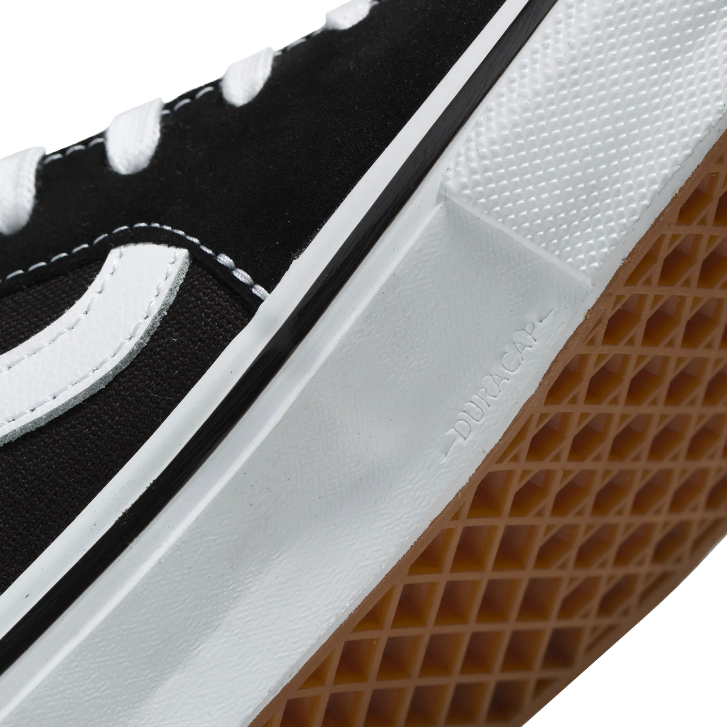 Vans Skate Sk8-Hi Shoe Black/White - Image 5
